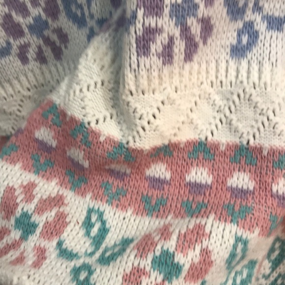 ⚡️FINAL PRICE⚡️VTG Season Ticket Flower Sweater - Picture 10 of 12